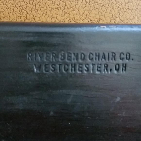 VINTAGE Riverbend Chair Company Miniature Settee - Picture 6 of 13